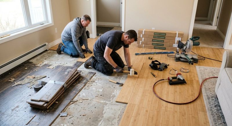 Bamboo Flooring Installation in Crofton, MD