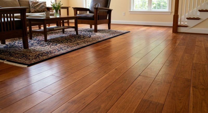 Cherry Floor Installation in Olney, MD