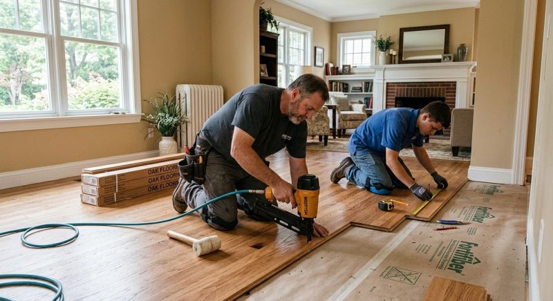 Hardwood Floor Installation in Cheltenham, MD
