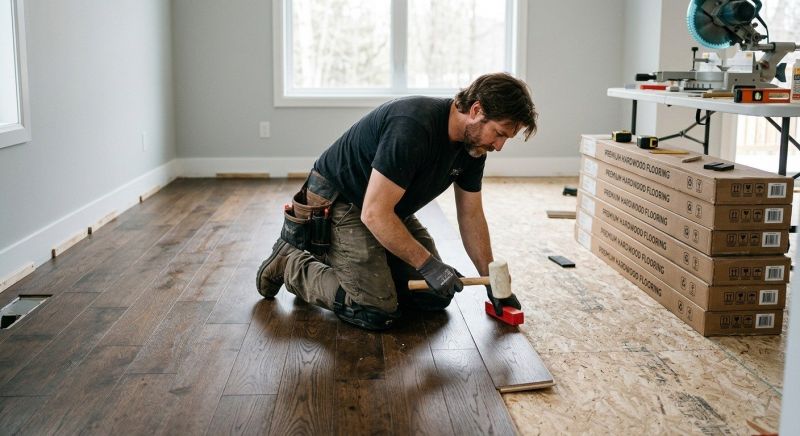 Hardwood Floor Installation in Edgewater, MD