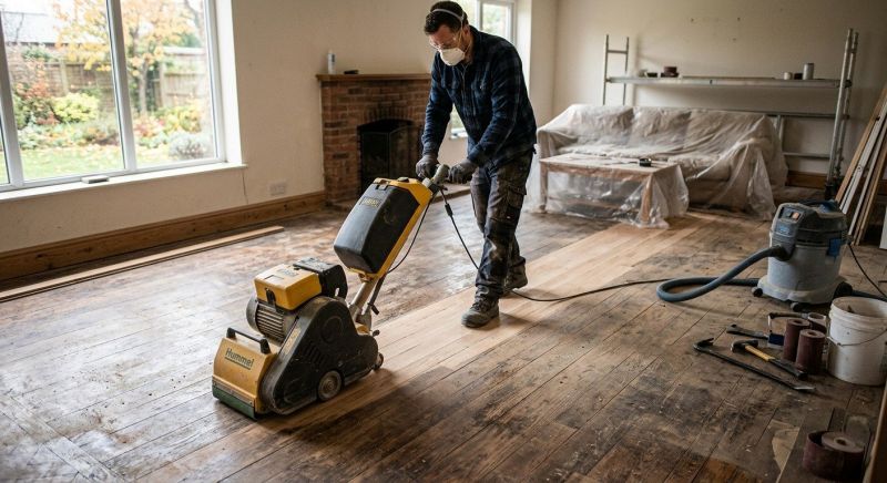 Hardwood Floor Renovation in Crofton, MD