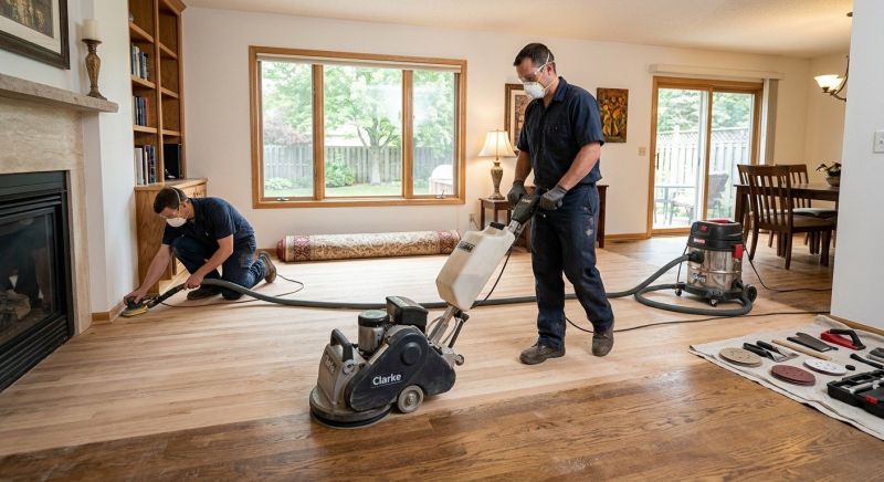 Hardwood Floor Renovation in Crofton, MD