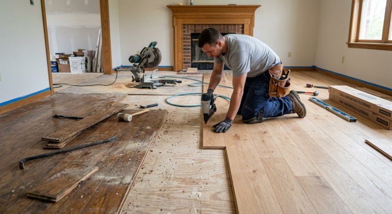 Hardwood Replacement in Baltimore, MD