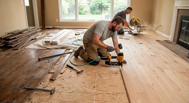 Hardwood Replacement in Chevy Chase, MD