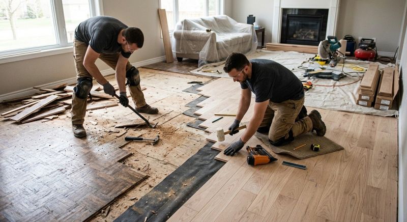 Hardwood Replacement in Crofton, MD