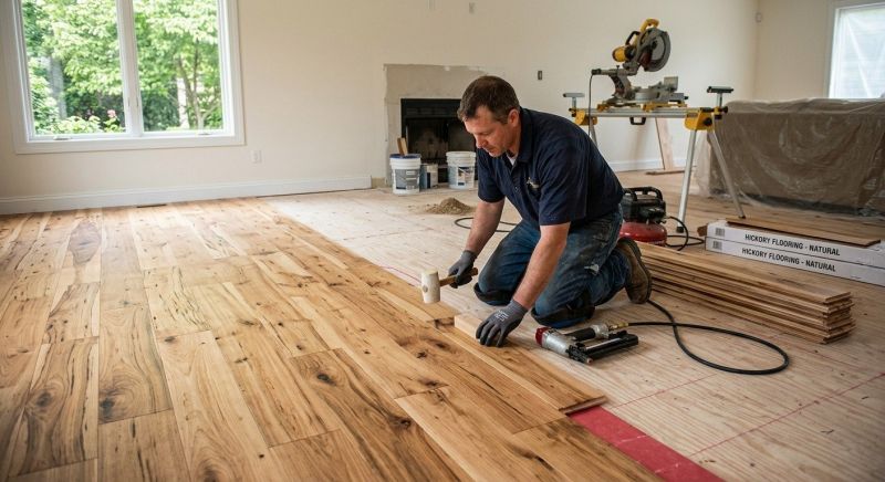 Hickory Floor Installation in Crofton, MD
