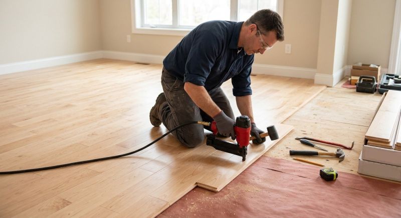 Maple Flooring Installation in Crofton, MD