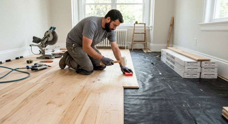 Maple Flooring Installation in Olney, MD