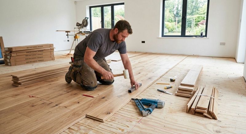 Oak Floor Installation in Crofton, MD