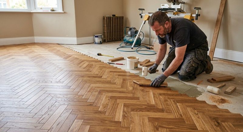Parquet Flooring Installation in Crofton, MD