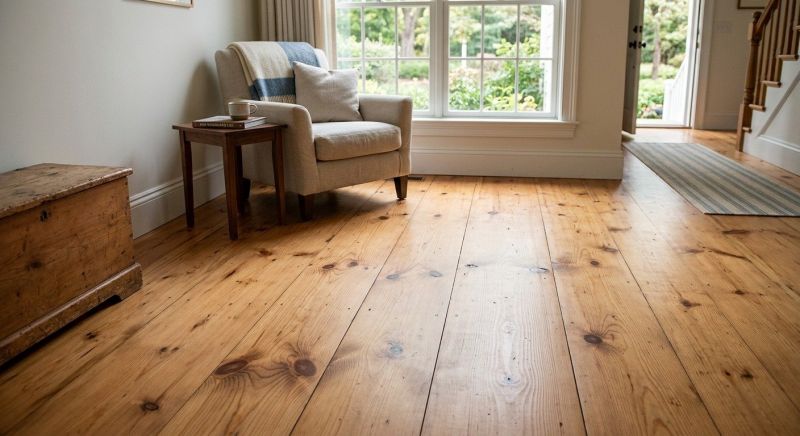 Pine Floor Installation in Crofton, MD