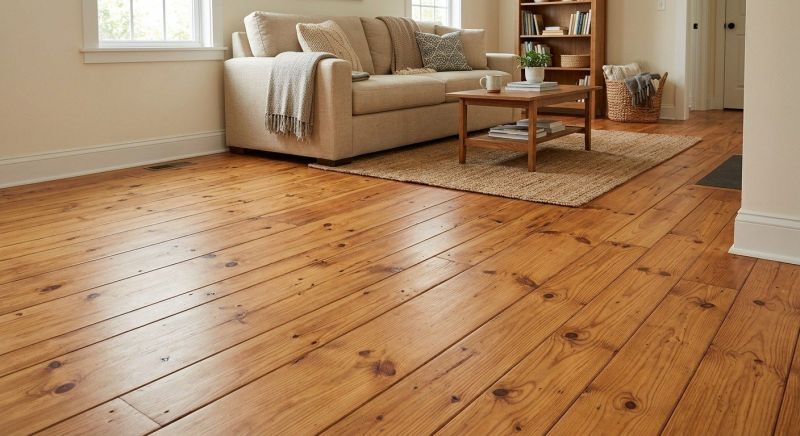 Pine Floor Installation in Crofton, MD