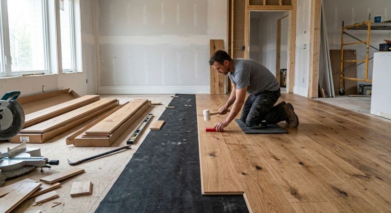 Plank Floor Installation in Crofton, MD