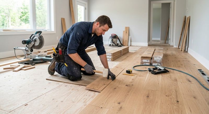 Wood Floor Replacement in Ashton, MD