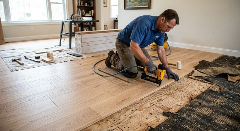 Wood Floor Replacement in Halethorpe, MD
