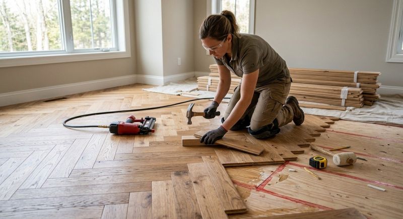 Wood Flooring Installation in Dunkirk, MD