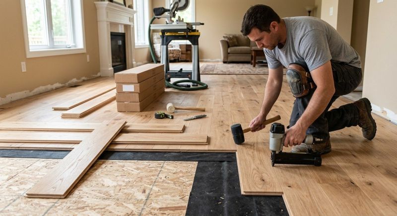 Wood Flooring Installation in Elkridge, MD