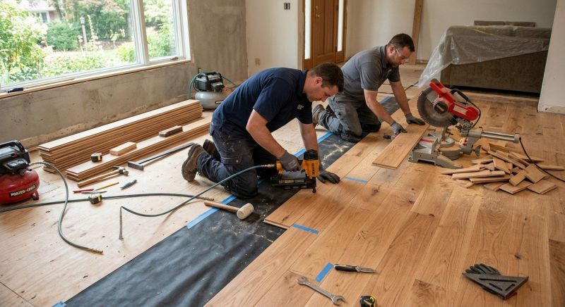 Wood Flooring Installation in Linthicum Heights, MD
